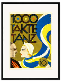 Gerahmter Kunstdruck 1000 Takte Tanz, Band 10