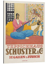 Quadro em alumínio Teppichhaus Schuster &amp; Co - Vintage Advertisement