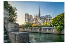 Foam board print Cathedral of Notre Dame de Paris