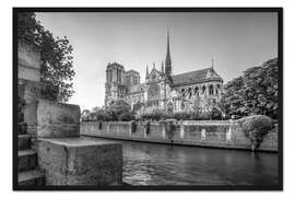Gerahmter Kunstdruck Kathedrale Notre Dame de Paris