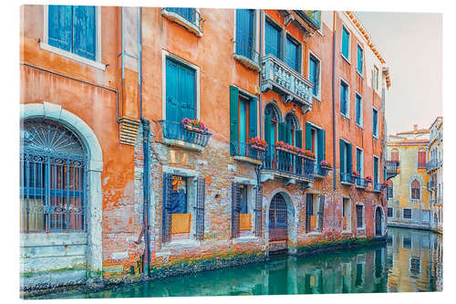 Acrylic print Colors of Venice