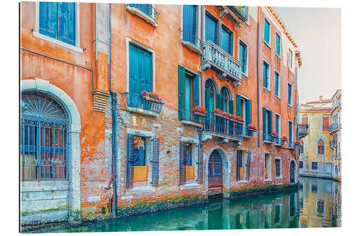 Tableau en plexi-alu Colors of Venice