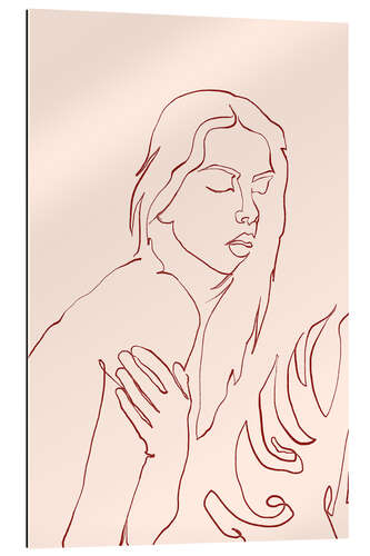 Gallery print Lineart Lady