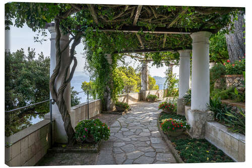 Tableau sur toile Villa San Michele, Capri