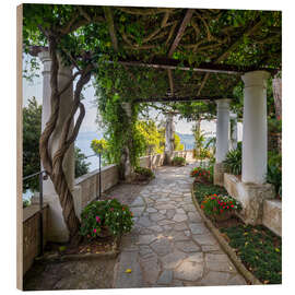 Trebilde Garden of Villa San Michele on the island of Capri