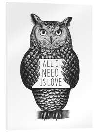 Galleritryk Owl with love