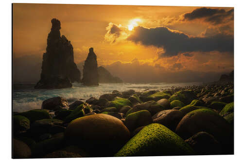 Aluminium print Dreamy seascape of Madeira