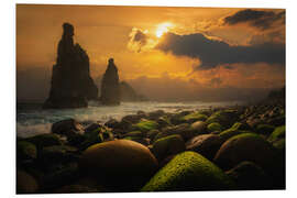 Foam board print Dreamy seascape of Madeira