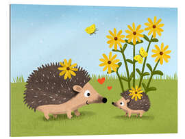 Gallery print Hedgehog luck