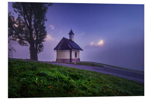 Foam board print Kirchleitn Chapel