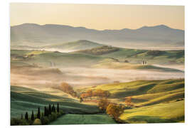 Bilde på skumplate Spring morning in Tuscany