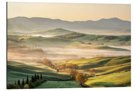 Magnettafel Frühlingsmorgen in der Toskana
