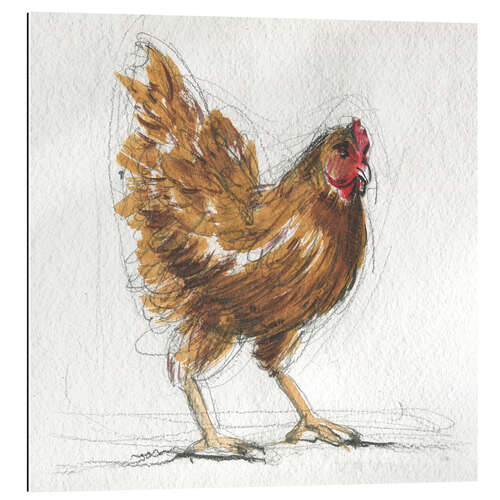 Gallery print Hen