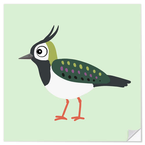 Wall sticker Lapwing