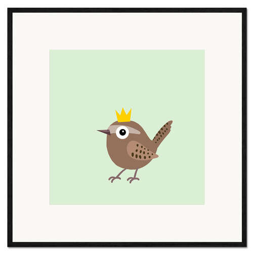 Framed art print Wren