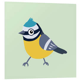 Quadro em PVC Blue tit