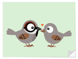 Wall sticker House sparrow