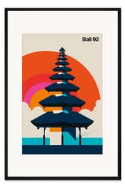 Gerahmter Kunstdruck Bali 92