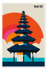 Poster  Bali 92 - Bo Lundberg