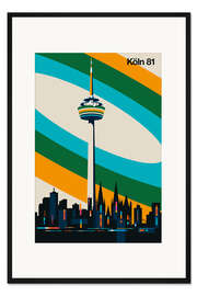 Gerahmter Kunstdruck Köln 81