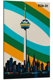 Magnettafel Köln 81