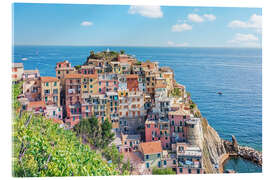 Akrylbilde Manarola Architecture