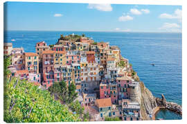 Canvastavla Manarola Architecture