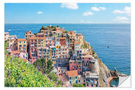 Selvklæbende plakat Manarola Architecture