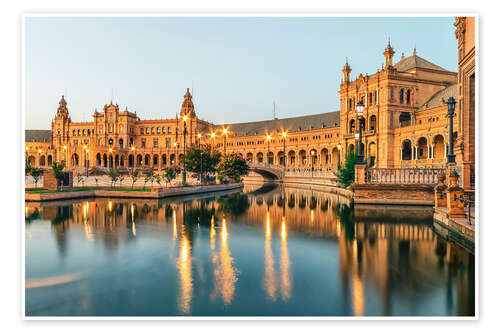 Poster Seville Downtown