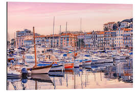 Cuadro de aluminio Old Harbor in Cannes