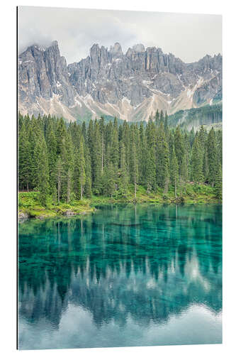 Gallery print Carezza Lake