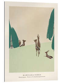 Gallery print Deer, Flowers of a Hundred Generations (Momoyogusa)