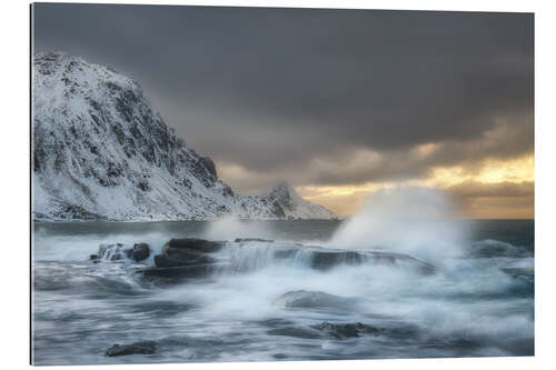 Tableau en plexi-alu The stormy ocean