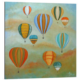 Magnettafel Hoch steigen