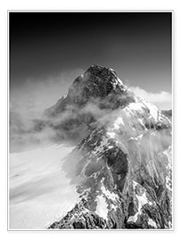 Poster Gipfel Hoher Dachstein in Österreich