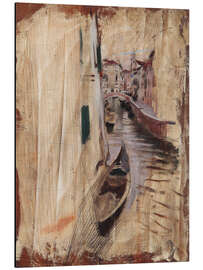 Magnettafel Blick in einen venezianischen Kanal
