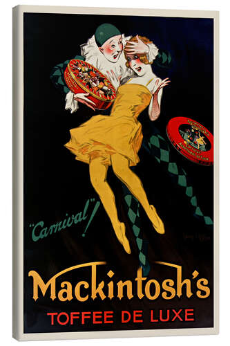 Canvas print Carnival! Mackintosh’s Toffee de Luxe