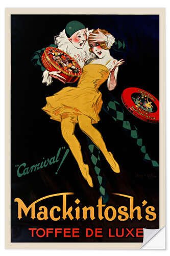 Naklejka na ścianę Carnival! Mackintosh’s Toffee de Luxe