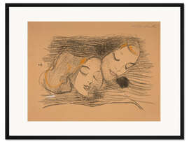 Gerahmter Kunstdruck Das Bilderbuch