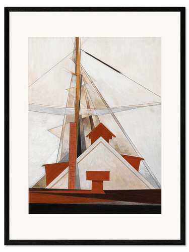Framed art print Masts
