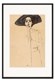 Gerahmter Kunstdruck Frauenbildnis II