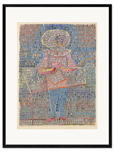 Framed art print Boy in Fancy Dress