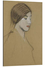 Magnettafel Gesicht eines Mädchens