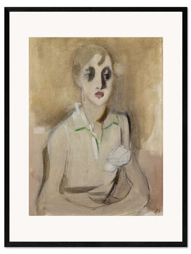 Framed art print Modern Schoolgirl