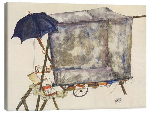 Canvas-taulu Street Cart