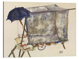 Magnettafel Straßenkarren