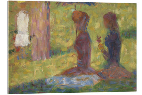 Gallery print Study of Figures for La Grande Jatte