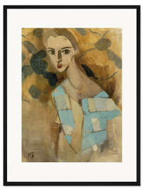 Gerahmter Kunstdruck Mädchen aus Eydtkuhne II