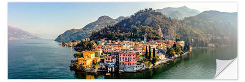 Wall sticker Varenna panorama, lake Como