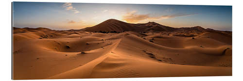 Gallery print Sunset on the Sahara, Morocco